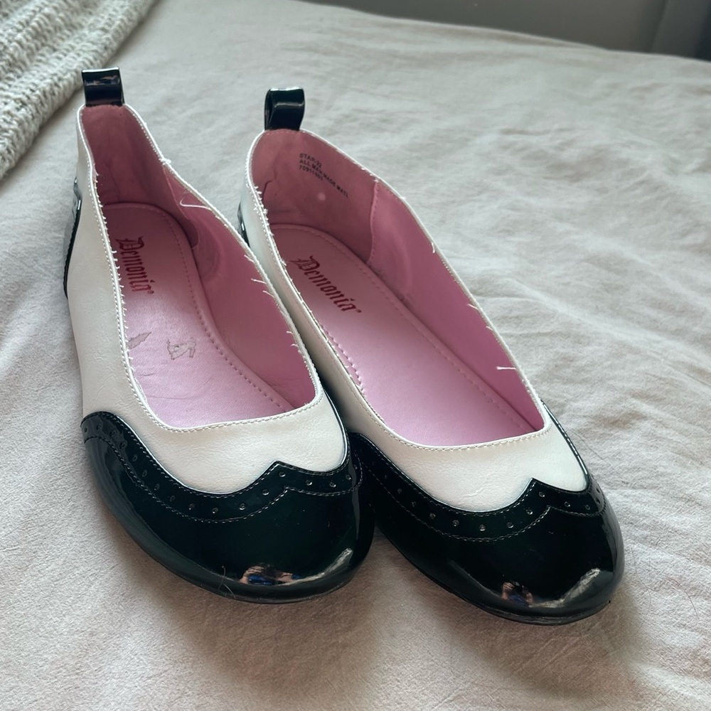 Demonia Retro Ballet Flats